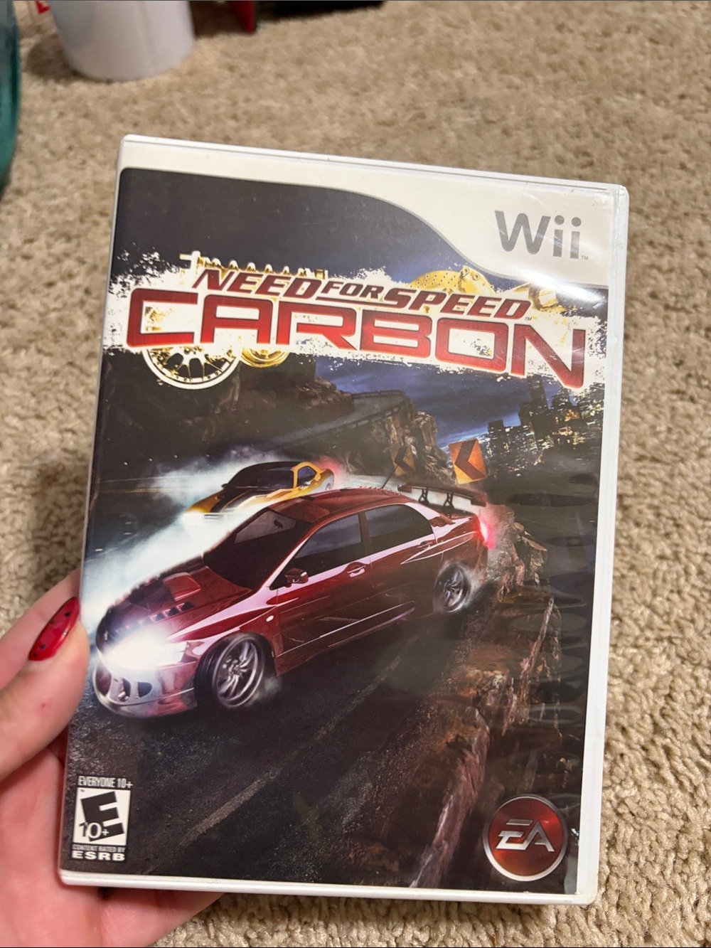 Wii Need for Speed Carbon Game